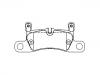 剎車(chē)片 Brake Pad Set:958.352.939.50