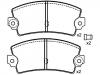 剎車片 Brake Pad Set:77 01 602 289