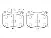 剎車(chē)片 Brake Pad Set:4248.34