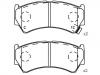 剎車片 Brake Pad Set:55810-64G00