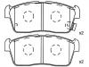 Brake Pad Set:04491-97217