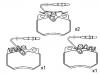 Brake Pad Set:95 659 353